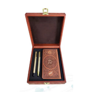 گلستان و بوستان پالتویی چرم با خودکار و روان نویس