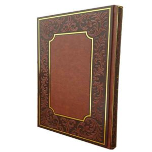 سالنامه وزیری طرح داغی طلا 5رنگ