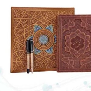 گزیده شاهنامه وزیری چرم با خودکار